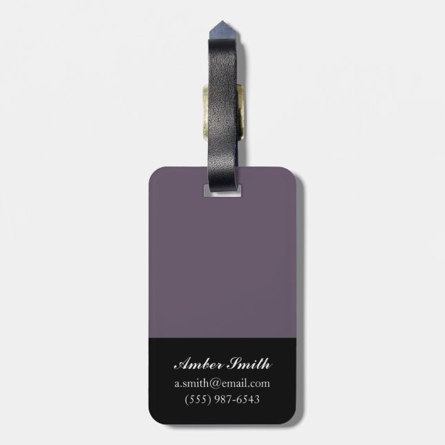 Ogaden 1999 luggage tag (Back Vertical)