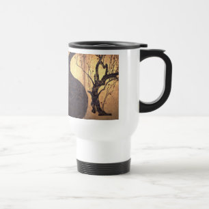 Ogata Korin, RED AND WHITE PLUM BLOSSOMS Travel Mug