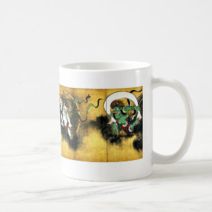 Ogata Kōrin ,“ Wind God and Thunder God ” Coffee Mug