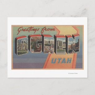 Ogden, UtahLarge Letter ScenesOgden, UT 3 Postcard