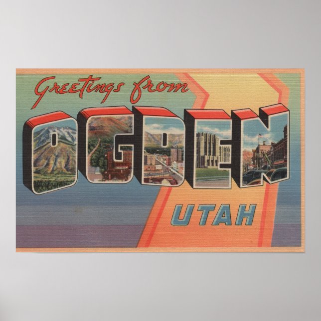 Ogden, UtahLarge Letter ScenesOgden, UT Poster (Front)