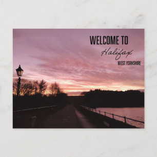 Ogden Water Welcome to Halifax Postcard