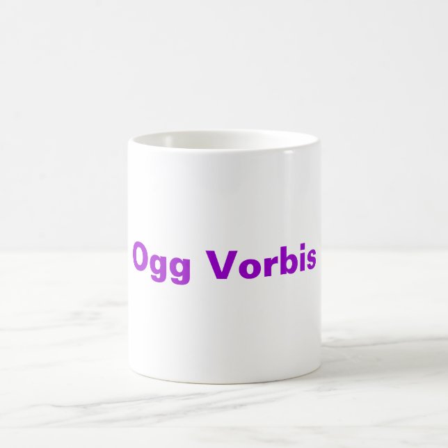 Ogg Vorbis Coffee Mug (Center)