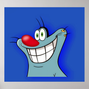 Oggy And Cockroaches Poster