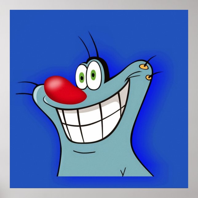 Oggy And Cockroaches Poster (Front)