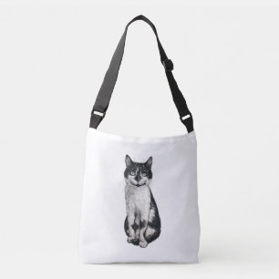Ogie the cat crossbody bag