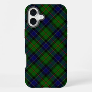 Ogilvie tartan blue green plaid iPhone 16 plus case