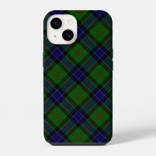 Ogilvie tartan blue green plaid iPhone 14 case