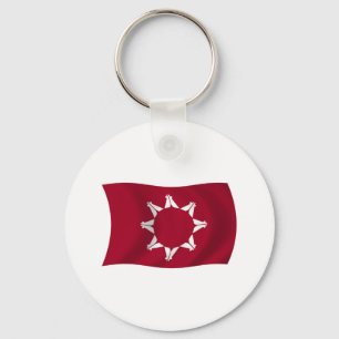 Oglala Lakota Flag Keychain