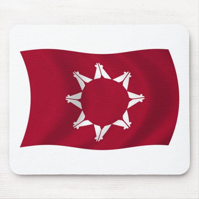 Oglala Lakota Flag Mousepad (Front)