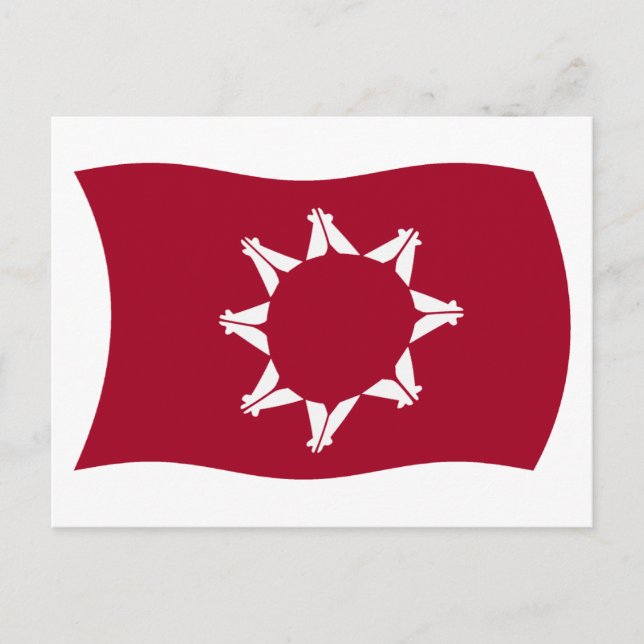 Oglala Lakota Flag Postcard (Front)