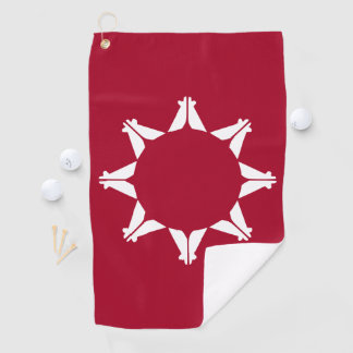 Oglala Lakota Sioux Flag Golf Towel