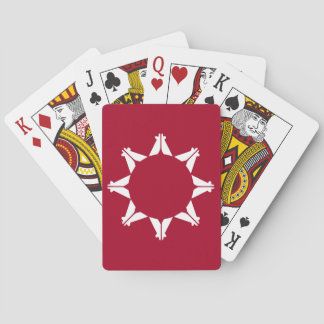 Oglala Lakota Sioux Flag Playing Cards