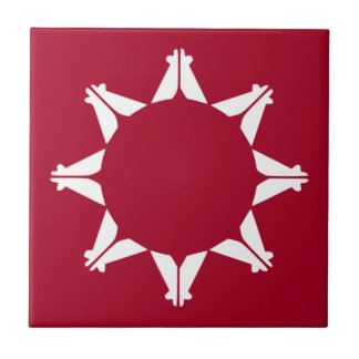 Oglala Lakota Sioux Flag Tile