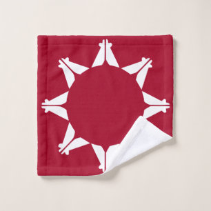 Oglala Lakota Sioux Flag Wash Cloth
