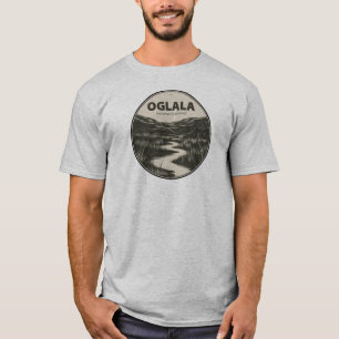 Oglala National Grassland Nebraska Stream T-Shirt