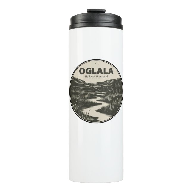 Oglala National Grassland Nebraska Stream Thermal Tumbler (Front)