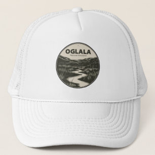 Oglala National Grassland Nebraska Stream Trucker Hat