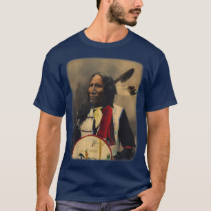 Oglala Siou Lakota Chief Strikes With Nose Native T-Shirt
