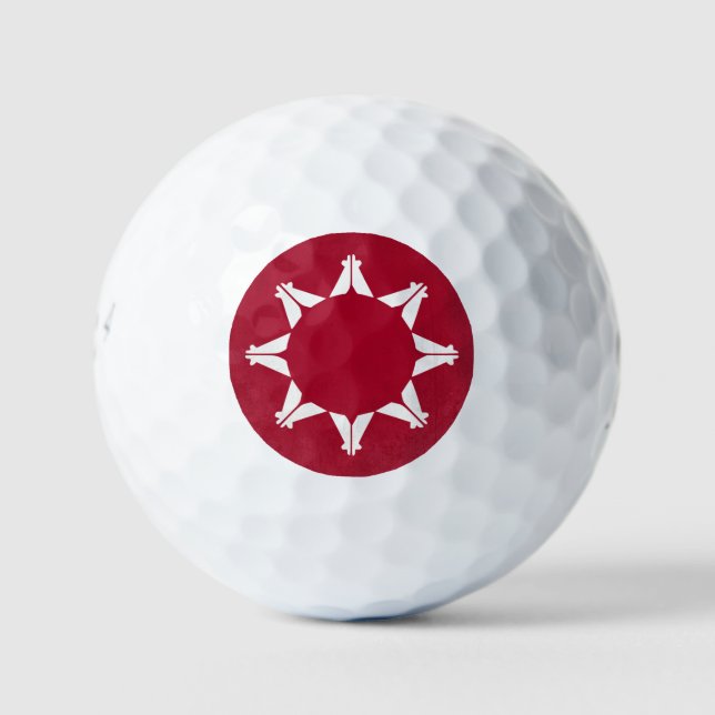 Oglala Sioux  Golf Balls (Front)