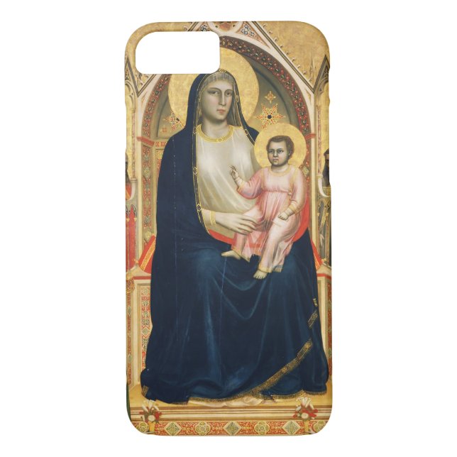 Ognissanti Madonna, Giotto, 1306-1310 Case-Mate iPhone Case (Back)