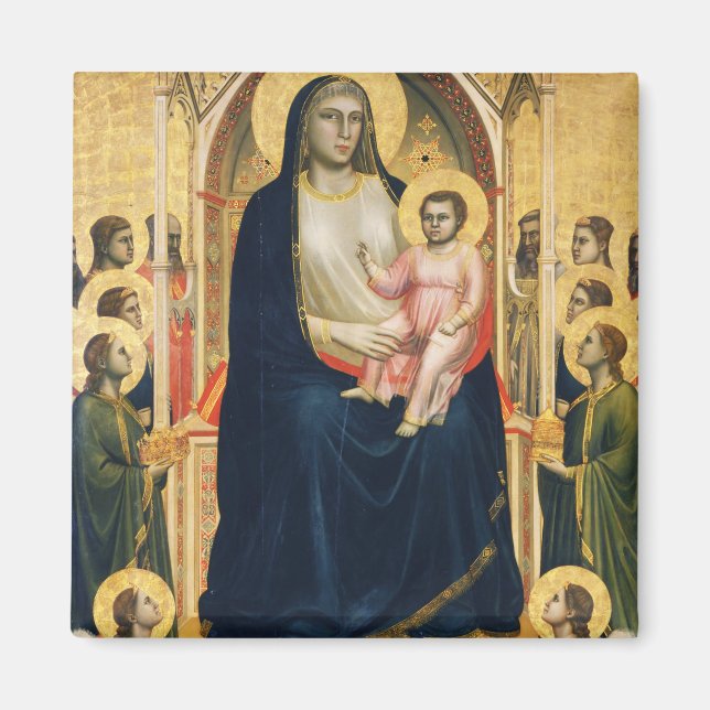 Ognissanti Madonna, Giotto, 1306-1310 Magnet (Front)