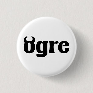 Ogre 3 Cm Round Badge