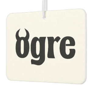 Ogre Car Air Freshener