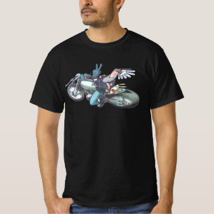 Ogri Classic Comic Biker Stuff Everything T-Shirt
