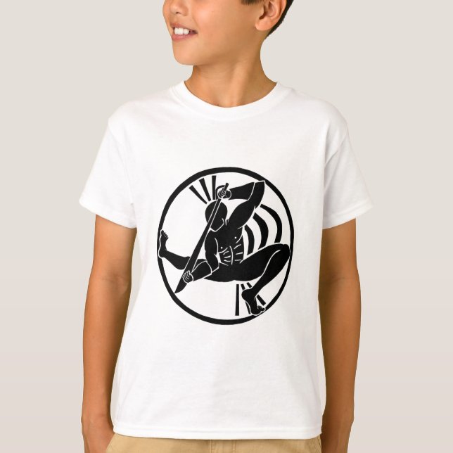 Ogum, Orixa of Iron T-Shirt (Front)