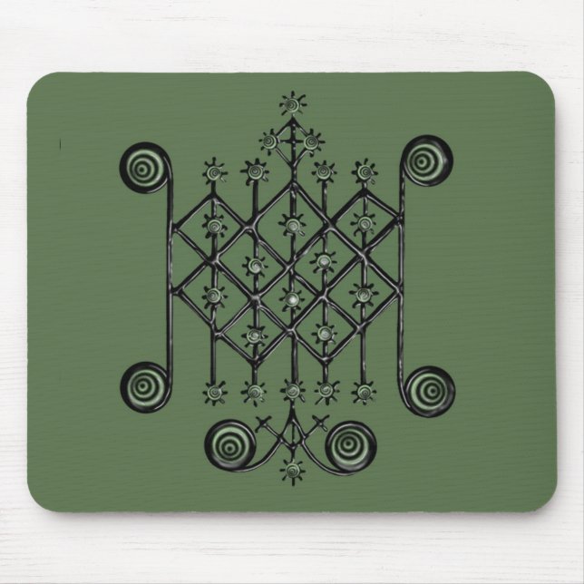Ogun, Father of Technology Mouse Mat (Front)
