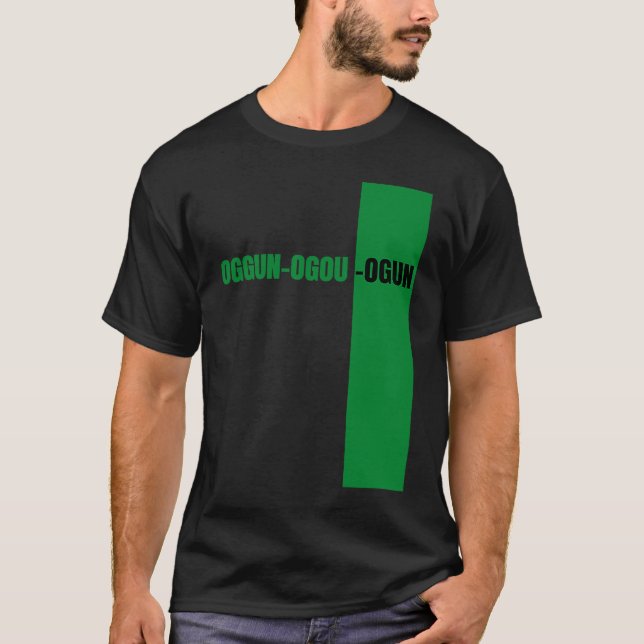 Ogun Ogou Oggun T-Shirt (Front)