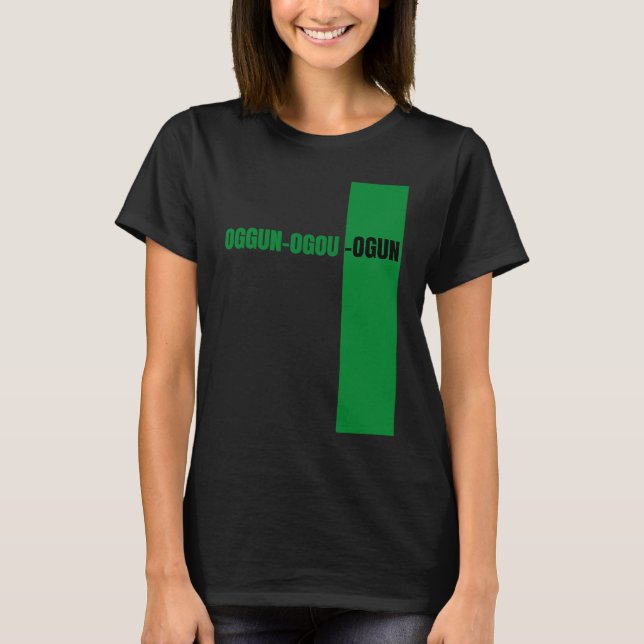 Ogun Ogou Oggun T-Shirt (Front)
