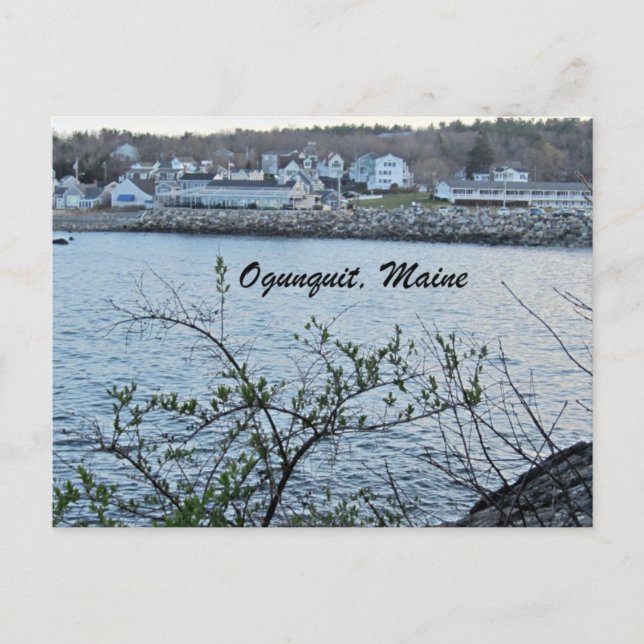 Ogunquit, Maine Postcard (Front)