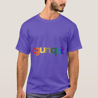 Ogunquit Pride Rainbow Print Oversized T-Shirt