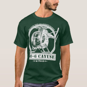 OH6 Loach Cayuse Helicopter  (2)  T-Shirt