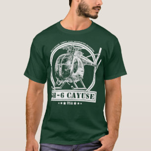 OH6 Loach Cayuse Helicopter  T-Shirt