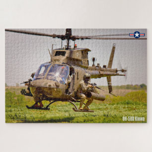 OH-58D KIOWA (20x30 INCH) Jigsaw Puzzle