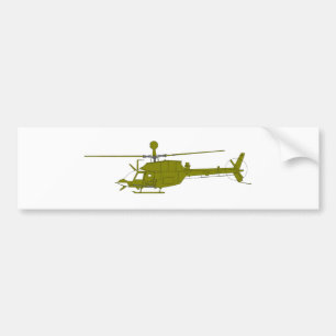 OH-58D Observation Helicopter Bumper Sticker
