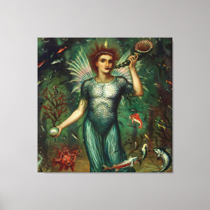 “Oh All Ye Whales” by Edward A F Prynne  Canvas Print