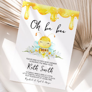 Oh BaBee Baby Shower Invitation