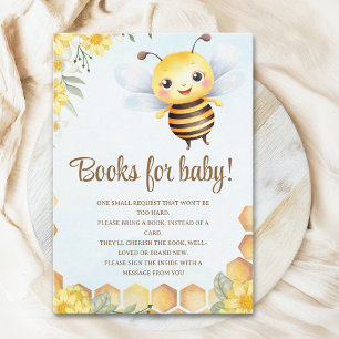 Oh Babee, Baby shower with Cute bee Enclosure Card
