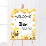 Oh Babee Bee Baby Shower Welcome Poster<br><div class="desc">Make your event special with this Bee Baby Shower with our cute and lovely printable Welcome Sign featuring adorable Sunflower Baby Shower theme. Download,  personalise,  and create lasting memories with this perfect touch for your joyous celebration!

BS1002</div>
