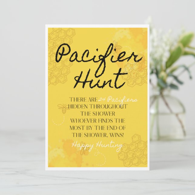 Oh Babee Pacifier Hunt Activity (Standing Front)