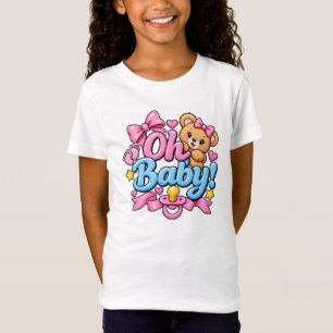 Oh Baby! Baby Shower Celebration Design T-Shirt