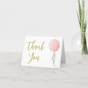 Oh Baby Baby Shower Thank You Card