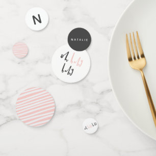 Oh baby baby twin baby shower confetti