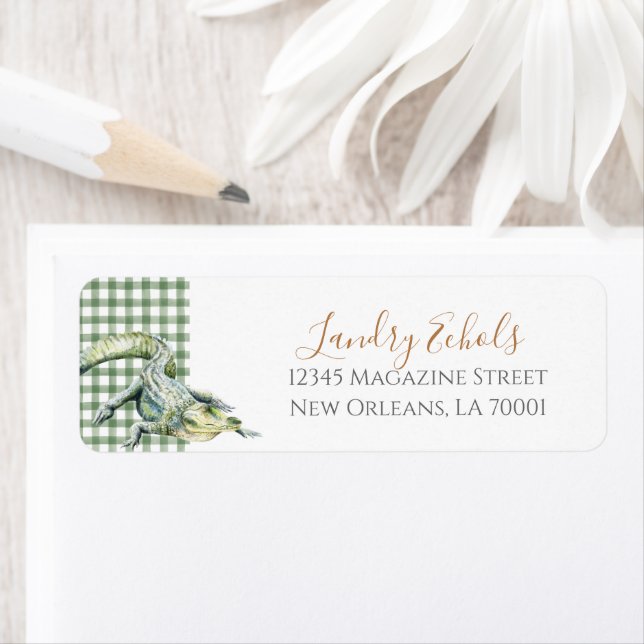 Oh Baby Bayou Swamp Address Labels (Insitu)