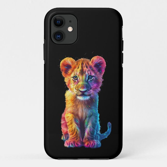 Oh Baby Big Cat Cub  Case-Mate iPhone Case (Back)
