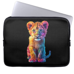 Oh Baby Big Cat Cub  Laptop Sleeve
